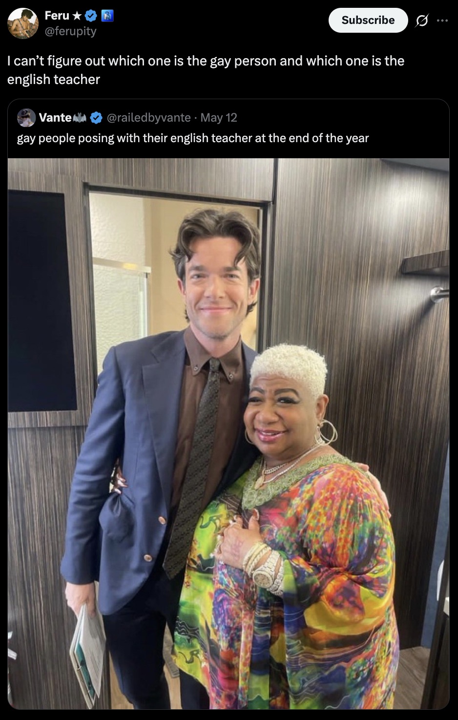 Both gay in this scenario